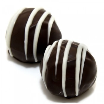Hang Loose: handmade dark chocolate truffles with island coconut. Hang Loose is gluten free chocolate, handmade and all natural.