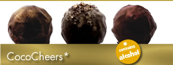 gluten free chocolate, truffles, chocolate gifts, alcohol