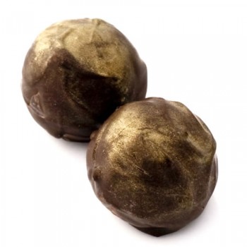 Planet Marz: dark chocolate truffles with almond and Kirsch